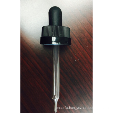Straight Clear Hand-Made Glass Pipette for Dropper